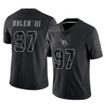 A.Cardinals #97 Walter Nolen III Player Black RFLCTV Limited Home Game Hdoa Stitched Jerseys