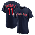 C.Guardians #11 Jose Ramirez Player Navy Limited Elite Home Hdoa Stitched Jerseys