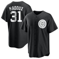 C.Cubs #31 Greg Maddux Player Black Game Hdoa Stitched Jerseys