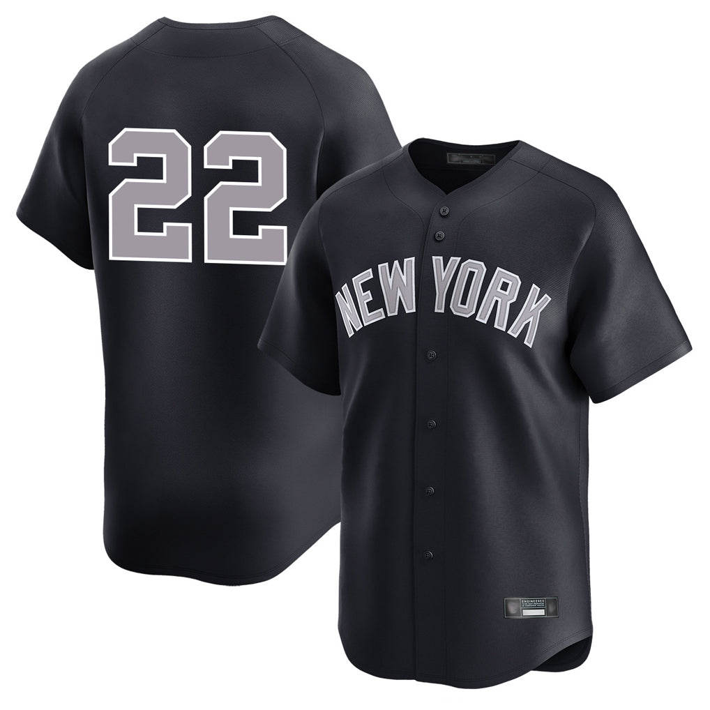 NY.Yankees #22 Ben Rice Player Navy Limited Hdoa Stitched Jerseys