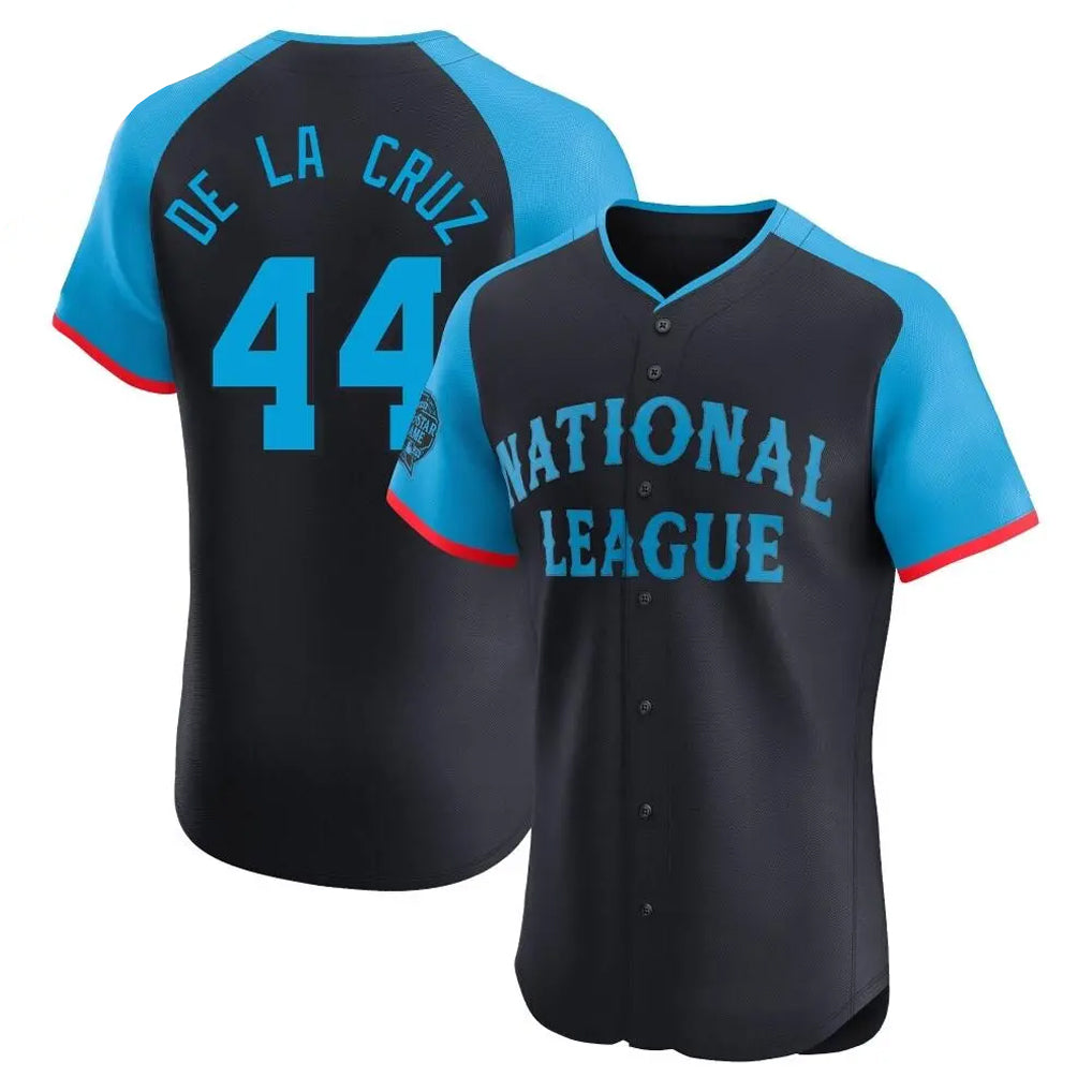 C.Reds #44 Elly De La Cruz Player Navy Limited Elite National League All-Star Game Hdoa Stitched Jerseys