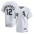C.White Sox #12 Colson Montgomery Player White Stripe Limited Home Hdoa Stitched Jerseys