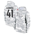 D.Broncos #41 Drew Sanders Player Arctic Camo Salute to Service Hoodies Limited Game Hdoa Stitched Jerseys