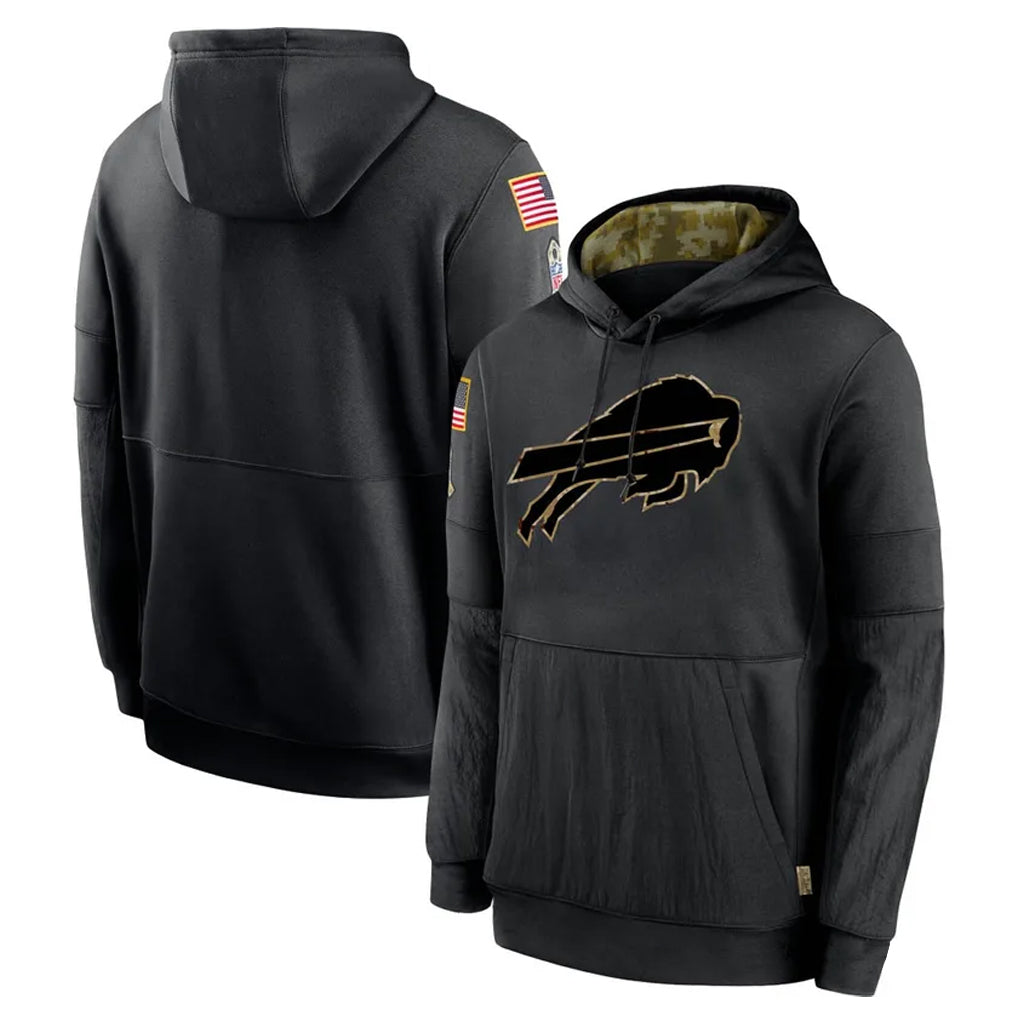 B.Bills ## Bills Blank Player Black Salute to Service Hoodies Hame Hdoa Stitched Jerseys