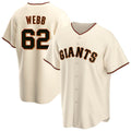 SF.Giants #62 Logan Webb Player Cream Home Game Hdoa Stitched Jerseys