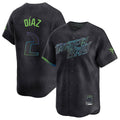 T.Bay Rays #2 Yandy Diaz Player Black City Connect Home Limited Hdoa Stitched Jerseys