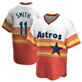 H.Astros #11 Cam Smith Player Rainbow Cooperstown Collection T-shirt Hdoa Stitched Jerseys