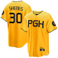 P.Pirates #30 Paul Skenes Player Gold City Connect Home Limited Hdoa Stitched Jerseys