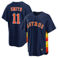 H.Astros #11 Cam Smith Player Navy Home Game Hdoa Stitched Jerseys