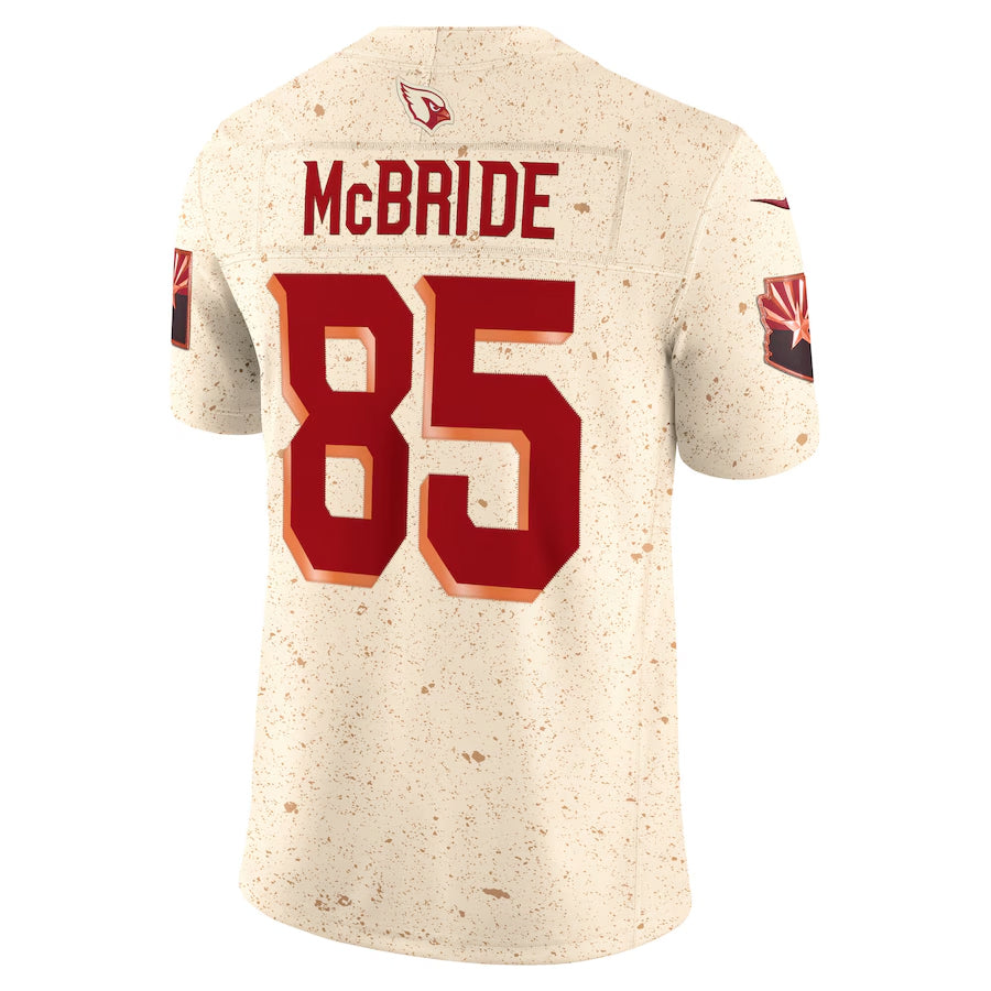 A.Cardinals #85 Trey McBride Player Rivalries Collection Vapor Limited Hdoa Stitched Jerseys