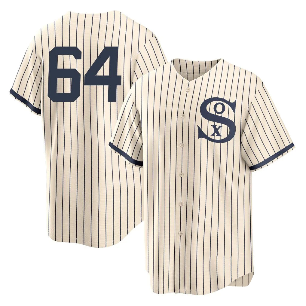 C.White Sox #64 Shane Smith Player Cream Field of Dreams Home Game Hdoa Stitched Jerseys