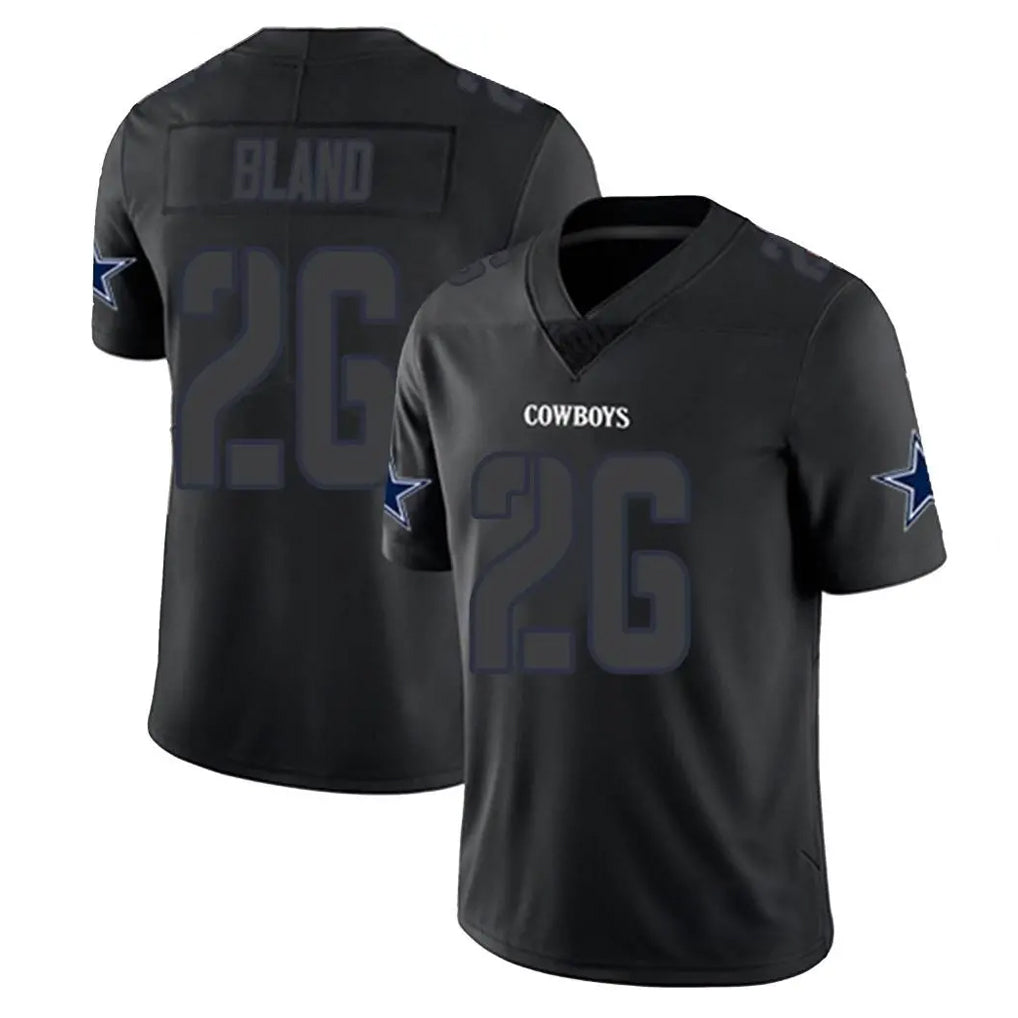 D.Cowboys #26 DaRon Bland Player Black Impact Limited Home Game Hdoa Stitched Jerseys