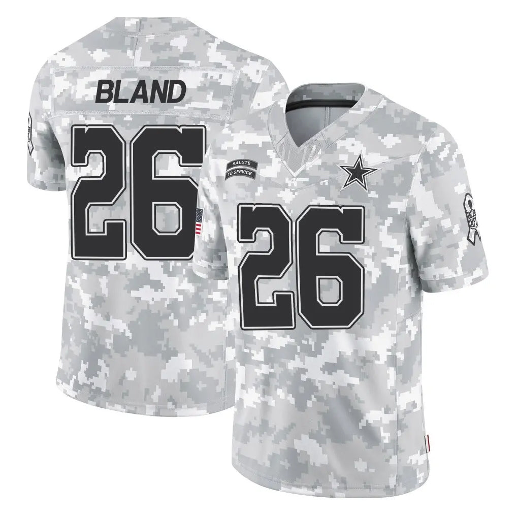 D.Cowboys #26 DaRon Bland Player Arctic Camo Salute to Service Limited Home Game Hdoa Stitched Jerseys