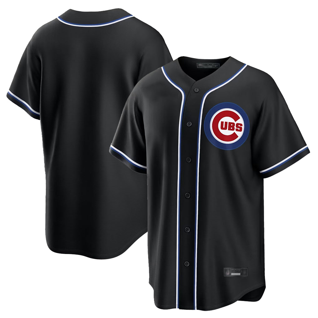 C.Cubs ## Cubs Blank Player Black Home Game Hdoa Stitched Jerseys