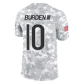 C.Bears #10 Luther Burden III Player Arctic Camo Salute to Service Limited Hdoa Stitched Jerseys