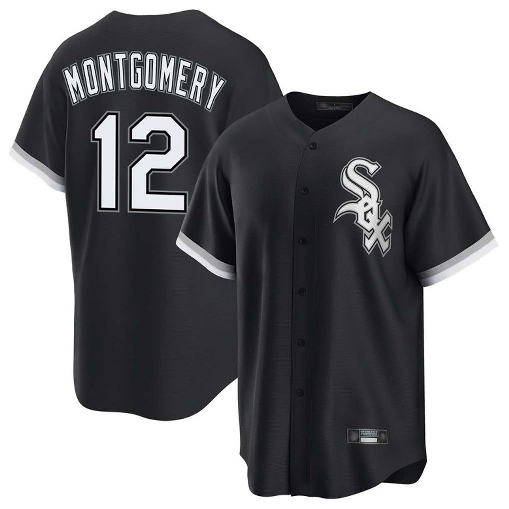 C.White Sox #12 Colson Montgomery Player Black Home Game Hdoa Stitched Jerseys