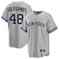 NY.Yankees #48 Paul Goldschmidt Player Gray Road Game Hdoa Stitched Jerseys