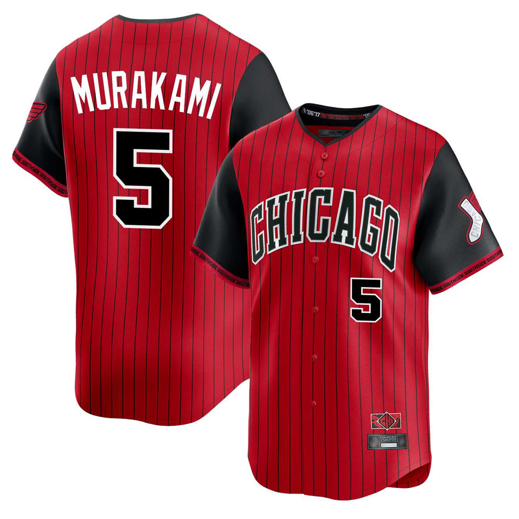 C.White Sox #5 Munetaka Murakami Player Red City Connect Limited Home Hdoa Stitched Jerseys