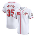 C.Reds #35 Jose Trevino Player White Limited Elite Home Hdoa Stitched Jerseys