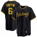 P.Pirates #6 Konnor Griffin Player Black Alt Home Game Hdoa Stitched Jerseys