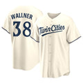 M.Twins #38 Matt Wallner Player Cream Game Limited Home Hdoa Stitched Jerseys