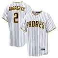 S.Diego Padres #2 Xander Bogaerts Player White Home Limited Game Hdoa Stitched Jerseys