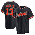 D.Tigers #13 Dillon Dingler Player Navy Home Game Hdoa Stitched Jerseys