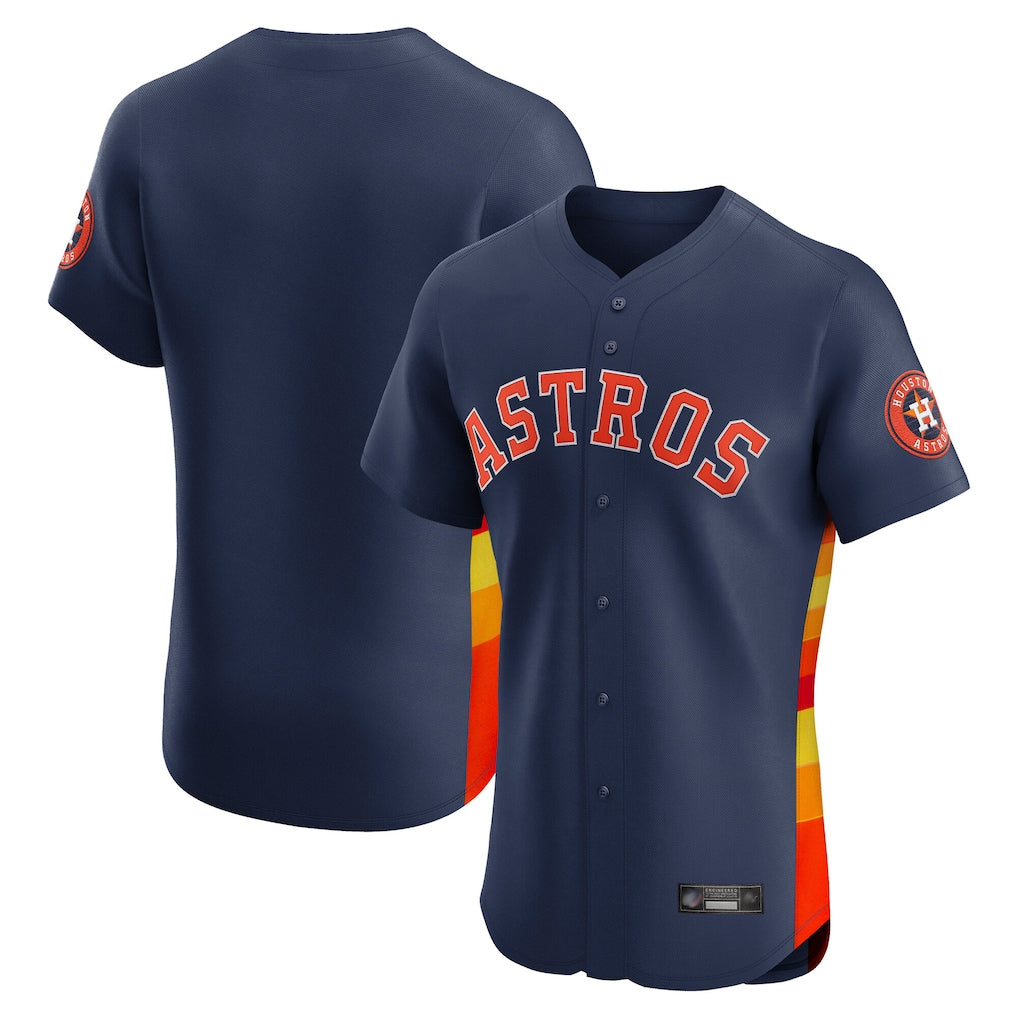 H.Astros ## Astros Blank Player Navy Limited Elite Home Hdoa Stitched Jerseys