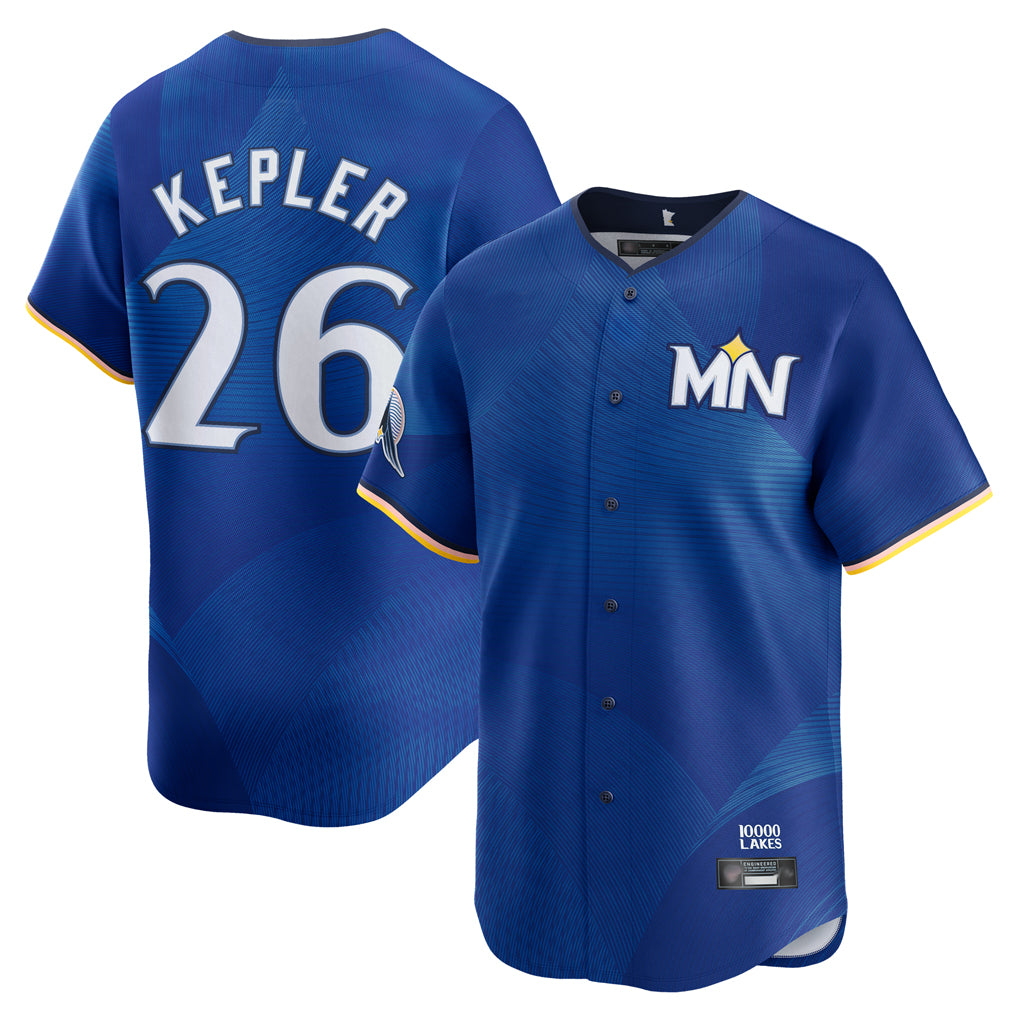 M.Twins #26 Max Kepler Player Royal City Connect Limited Home Hdoa Stitched Jerseys