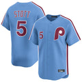 P.Phillies #5 Bryson Stott Player Light Blue Home Limited Hdoa Stitched Jerseys