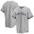 NY.Yankees ## Yankees Blank Player Gray Road Game Hdoa Stitched Jerseys