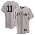 NY.Yankees #11 Anthony Volpe Player Gray Game Home Hdoa Stitched Jerseys
