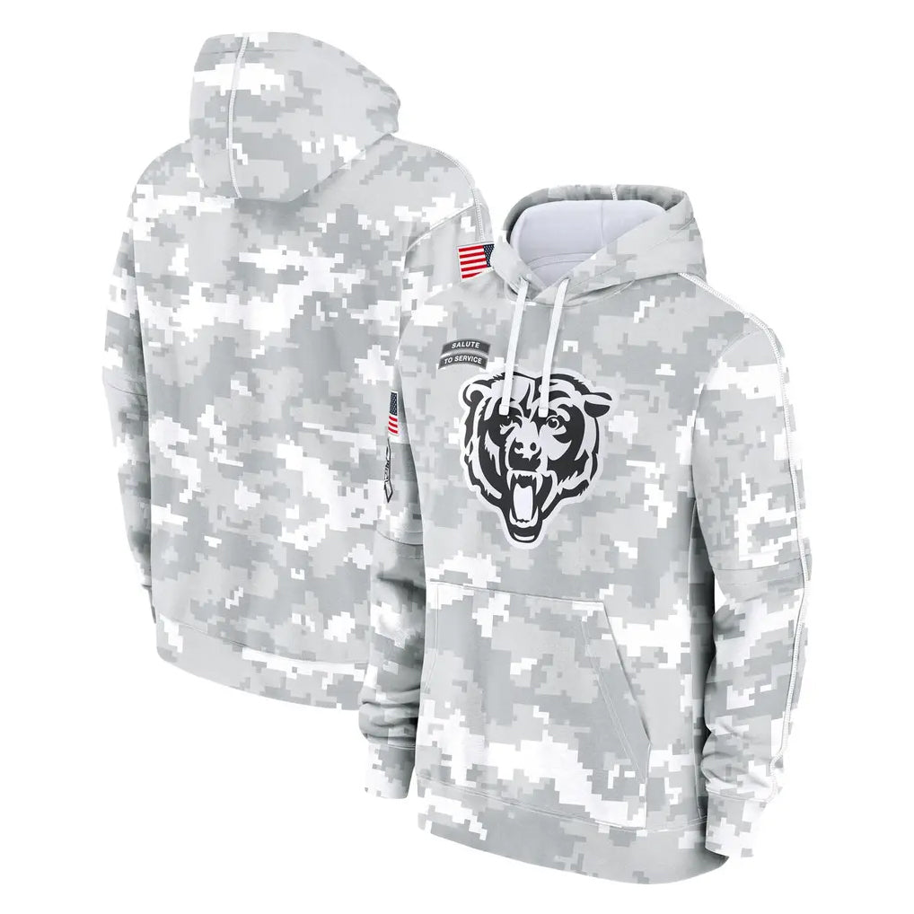C.Bears ## Bears Blank Player Arctic Camo Salute to Service Pullover Hoodies Limited Hdoa Stitched Jerseys