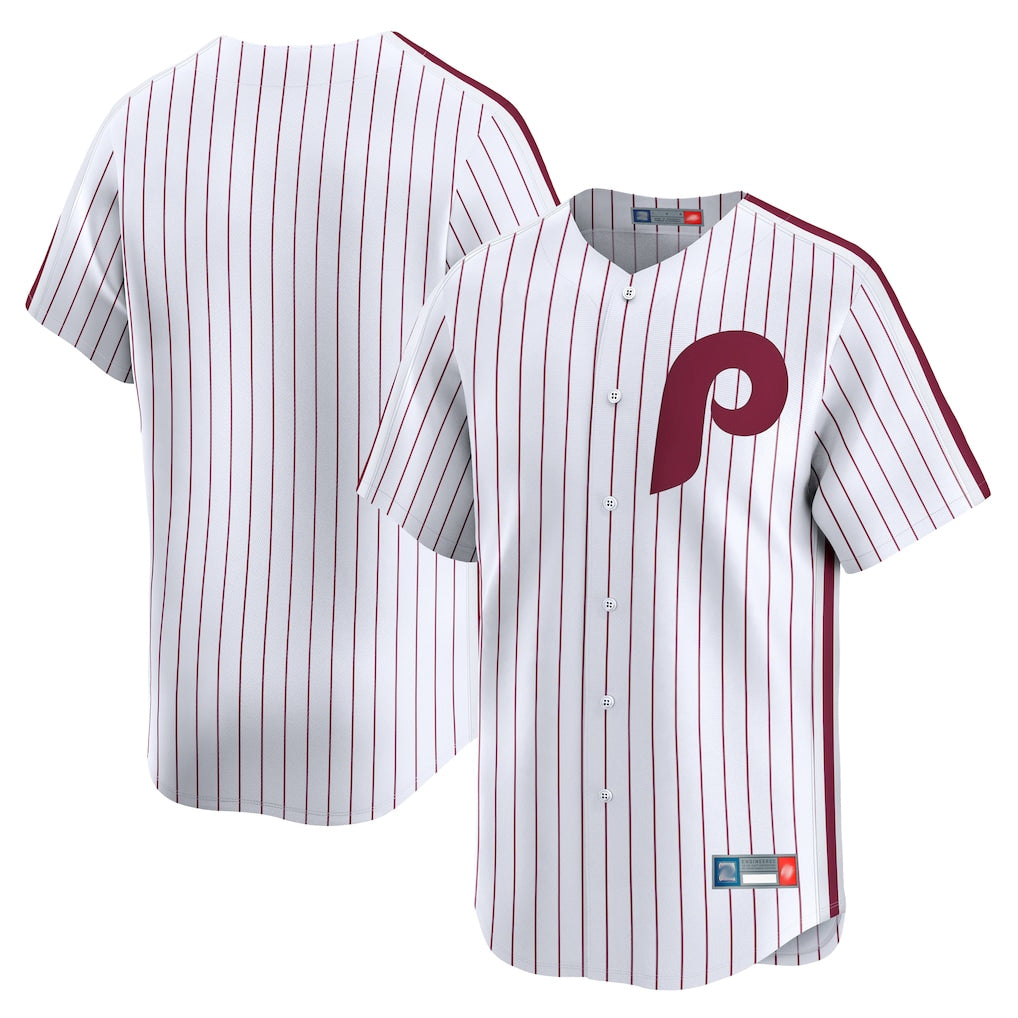 P.Phillies ## Phillies Blank Player White Cooperstown Collection Limited Home Hdoa Stitched Jerseys