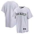 C.Rockies ## Rockies Blank Player White Game Home Hdoa Stitched Jerseys