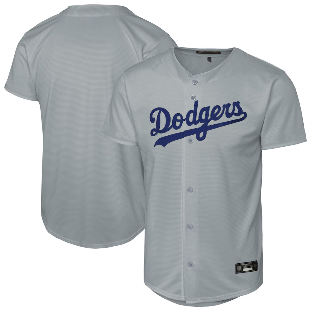 LA.Dodgers ## Dodgers Blank Player Gray Game Hdoa Stitched Jerseys