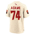 A.Cardinals #74 Isaiah Adams Player Cream Rivalries Collection Game Hdoa Stitched Jerseys