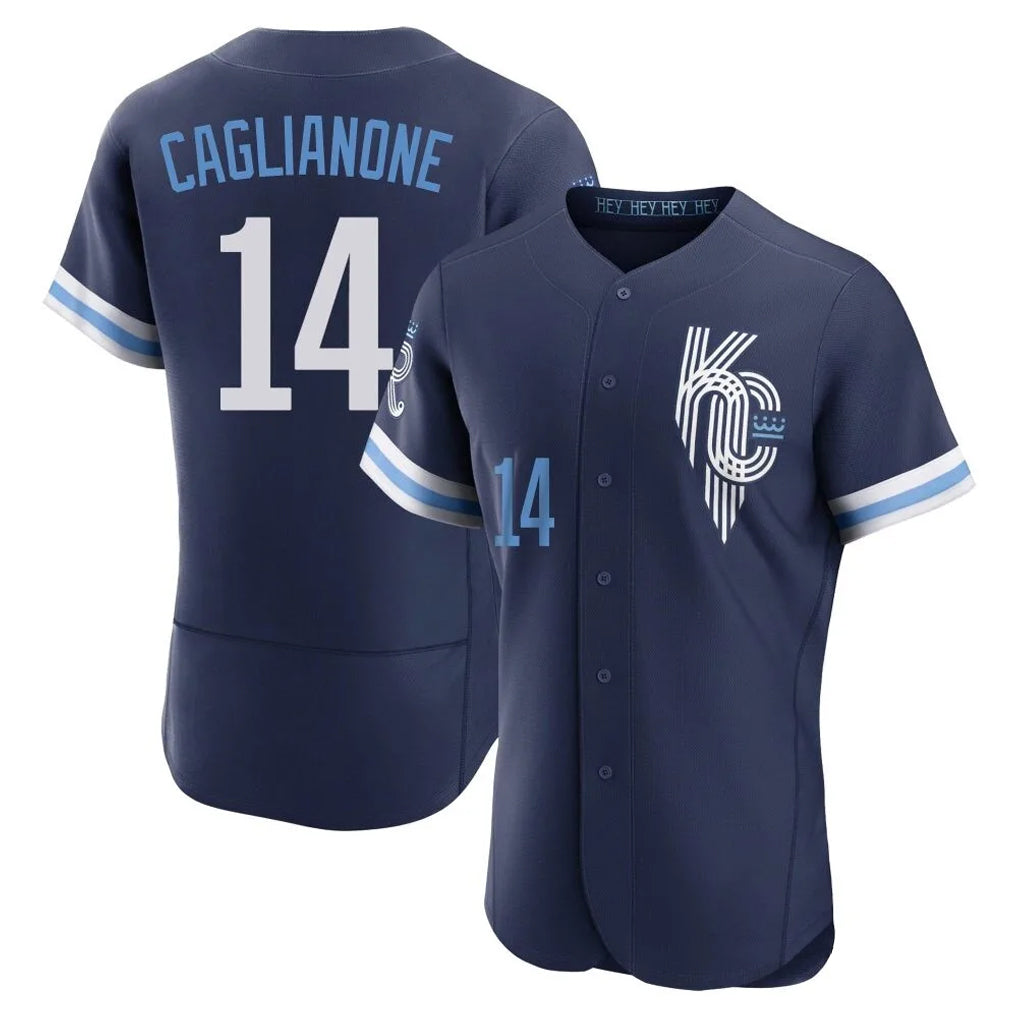 KC.Royals #14 Jac Caglianone Player Navy City Connect Limited Elite Home Hdoa Stitched Jerseys