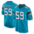C.Panthers #59 Luke Kuechly Player Blue Game Hdoa Stitched Jerseys