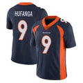 D.Broncos #9 Talanoa Hufanga Player Navy Vapor Untouchable Limited Game Hdoa Stitched Jerseys