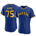S.Mariners #75 Andres Munoz Player Royal City Connect Home Limited Elite Hdoa Stitched Jerseys