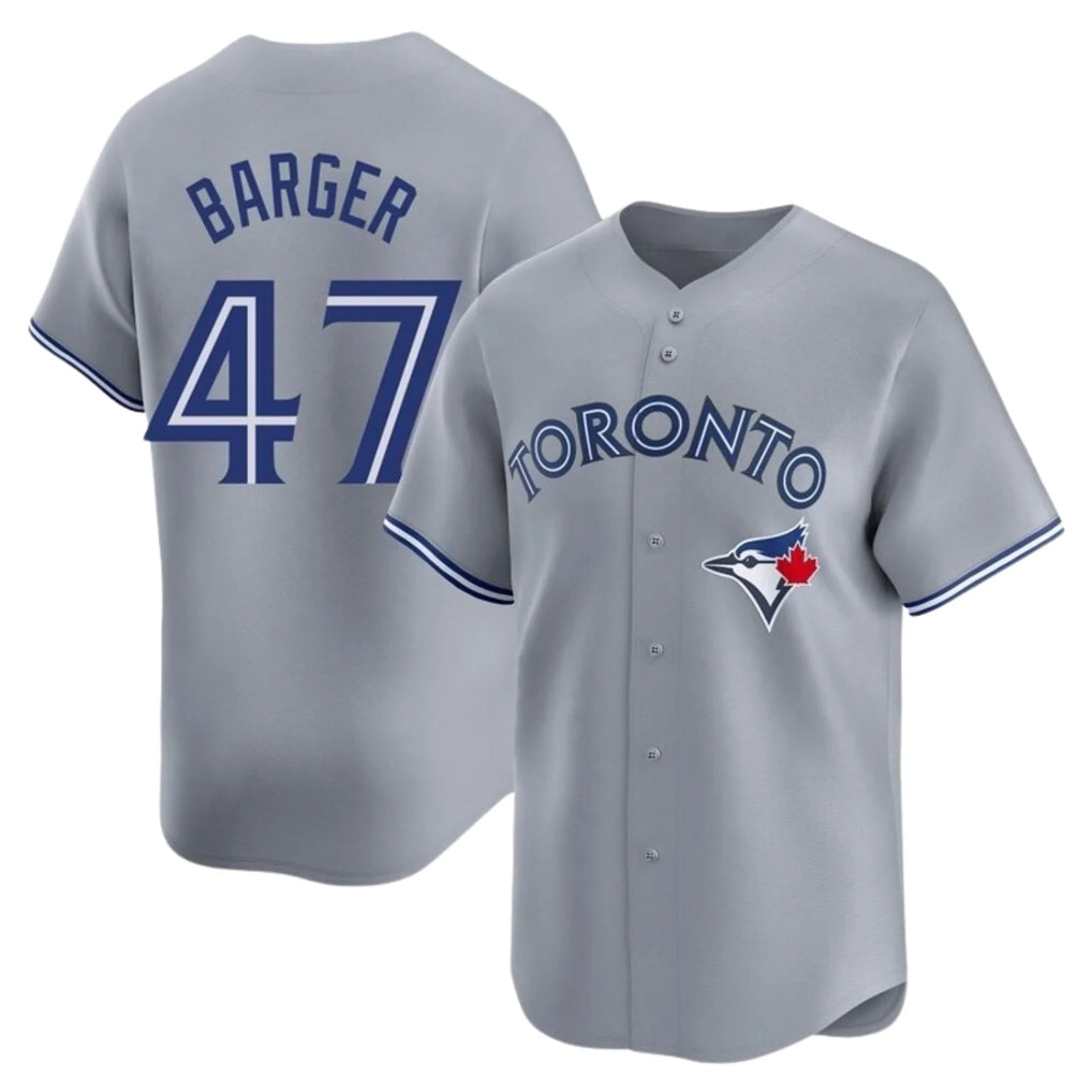 T.Blue Jays #47 Addison Barger Player Gray Replica Hdoa Stitched Jerseys