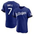 LA.Dodgers #7 Blake Snell Player Royal City Connect Elite Home Hdoa Stitched Jerseys