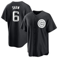 C.Cubs #6 Matt Shaw Player Black Game Hdoa Stitched Jerseys