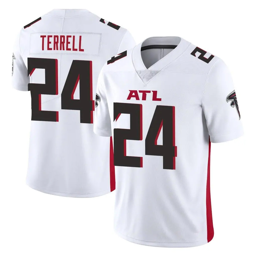 A.Falcons #24 A.J. Terrell Jr. Player White Vapor Untouchable Limited Home Game Hdoa Stitched Jerseys