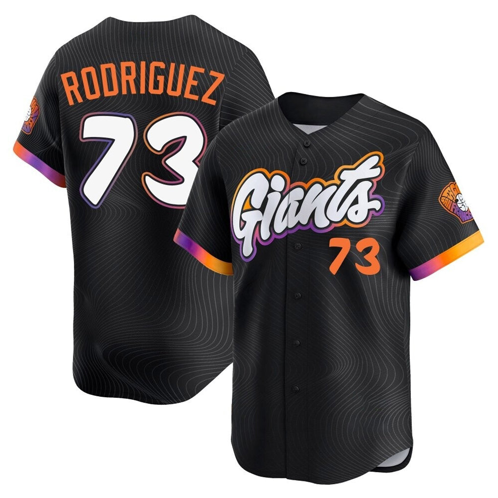 SF.Giants #73 Randy Rodriguez Player Black City Connect Home Limited Hdoa Stitched Jerseys