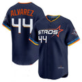 H.Astros #44 Yordan Alvarez Player Navy City Connect Limited Home Hdoa Stitched Jerseys