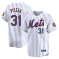 NY.Mets #31 Mike Piazza Player White Home Replica Hdoa Stitched Jerseys