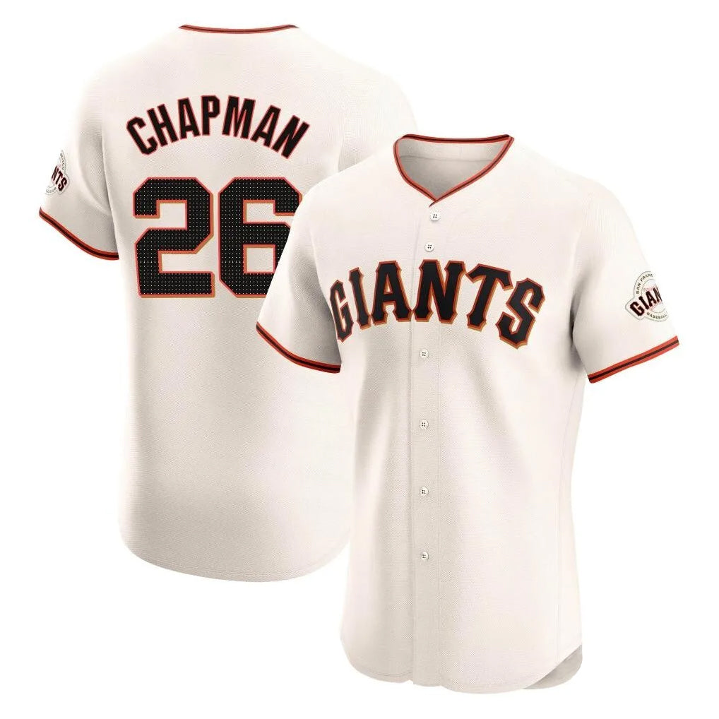 SF.Giants #26 Matt Chapman Player Cream Home Limited Elite Hdoa Stitched Jerseys
