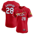 St. Louis Cardinals #28 Nolan Arenado Player Red City Connect Limited Elite Hdoa Stitched Jerseys